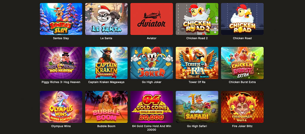 Játssz a Luckera felületén elérhető játékokkal!