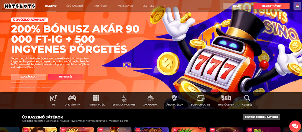 HotSlots értékelés 2026, Bónuszok és promóciók 2026