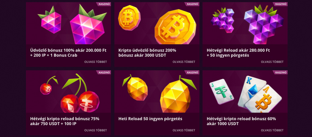 Malina Casino bónuszok és promóciók 2026