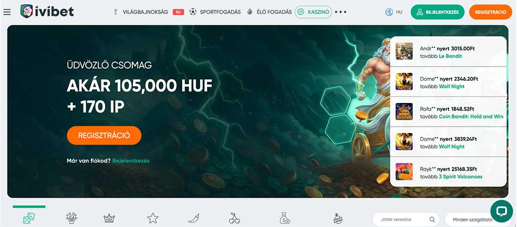 Ivibet Casino bónuszok és promóciók 2026